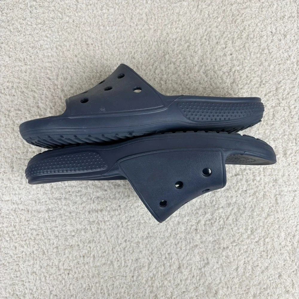 Crocs Sandals Unisex M7 W9 Blue Classic Slides Original‎ Iconic Comfort Adults